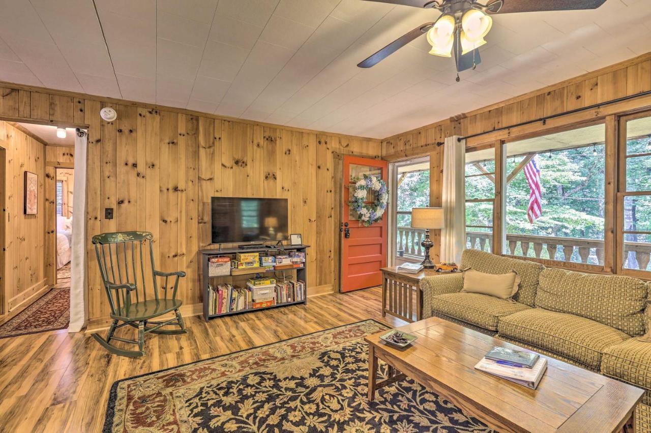 Villa Peaceful Roaring Gap Retreat With Fire Pit And Patio! Esterno foto