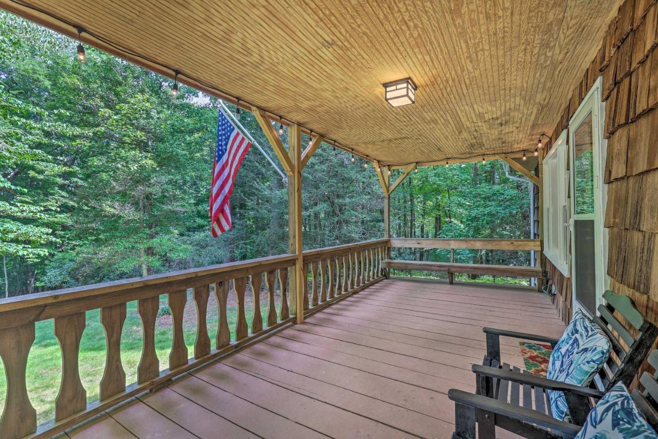 Villa Peaceful Roaring Gap Retreat With Fire Pit And Patio! Esterno foto