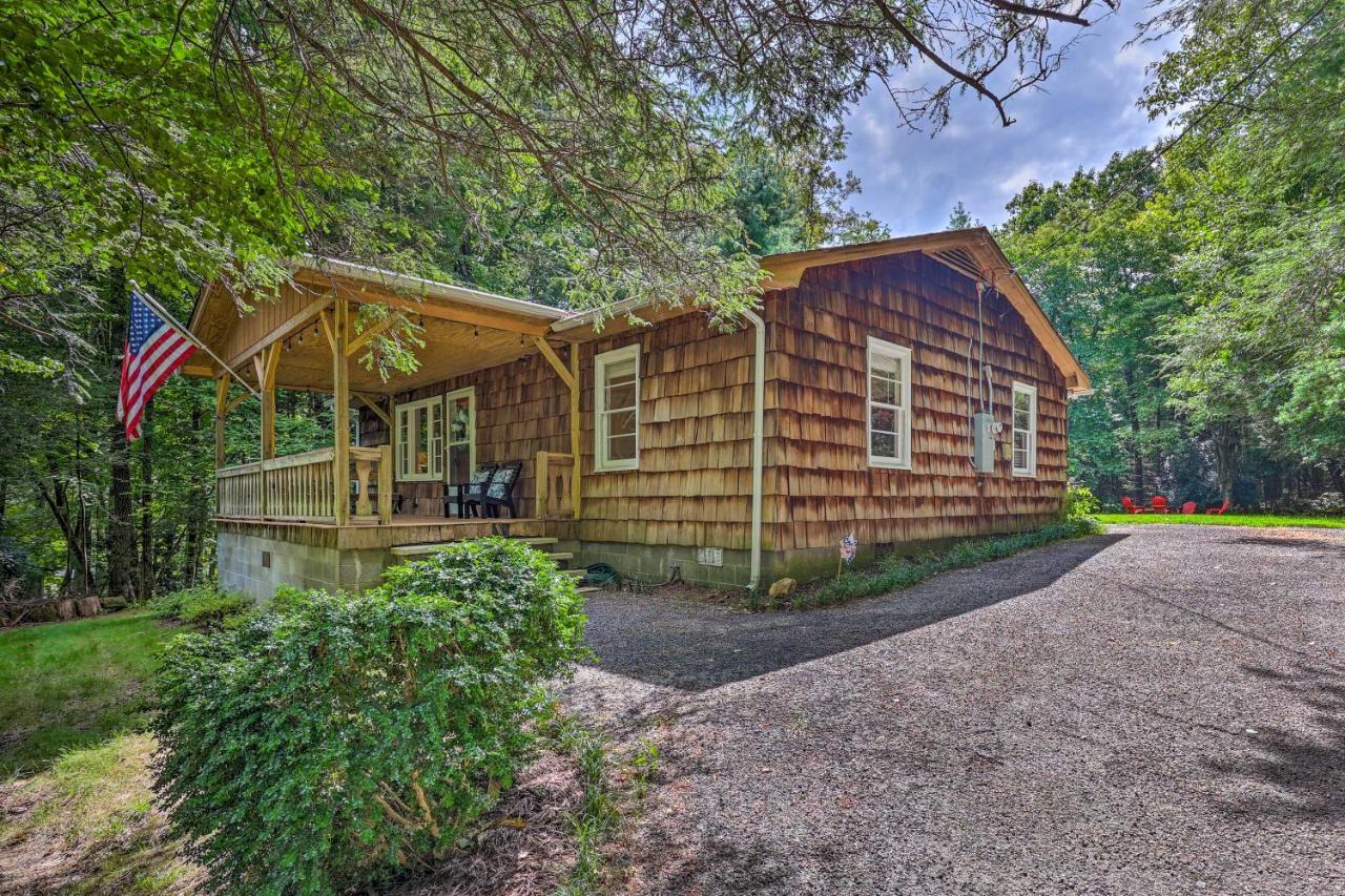 Villa Peaceful Roaring Gap Retreat With Fire Pit And Patio! Esterno foto